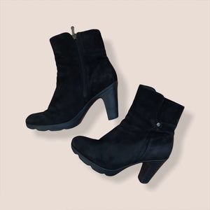 Blondo Black Waterproof Heeled Boots